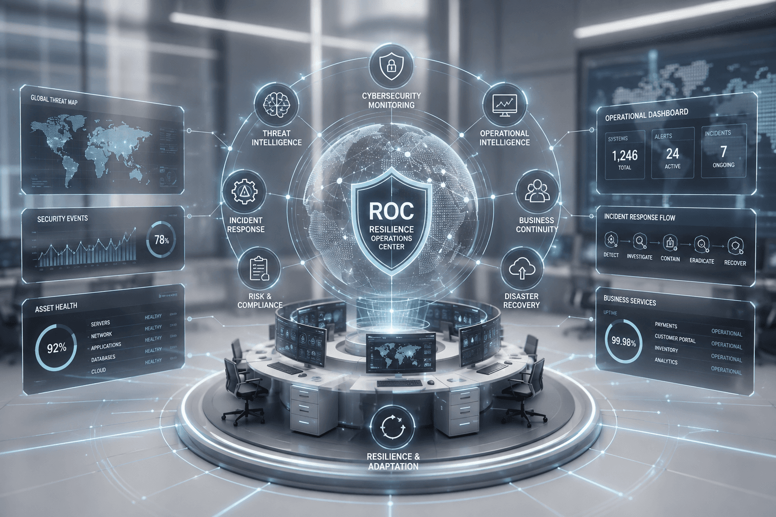 Resilience Operations Center (ROC): The Intelligent Nerve Center of Modern Cyber Resilience